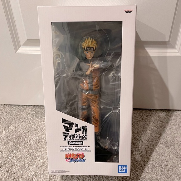 Banpresto Naruto Shippuden Grandista Nero Naruto Uzumaki